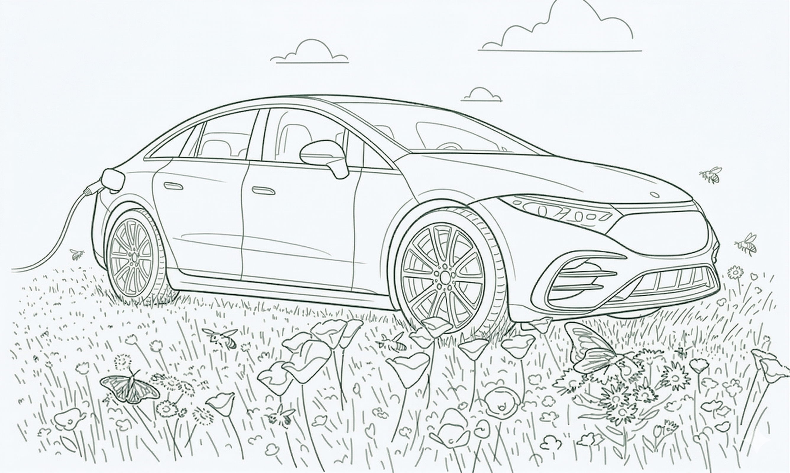 EV network illustration